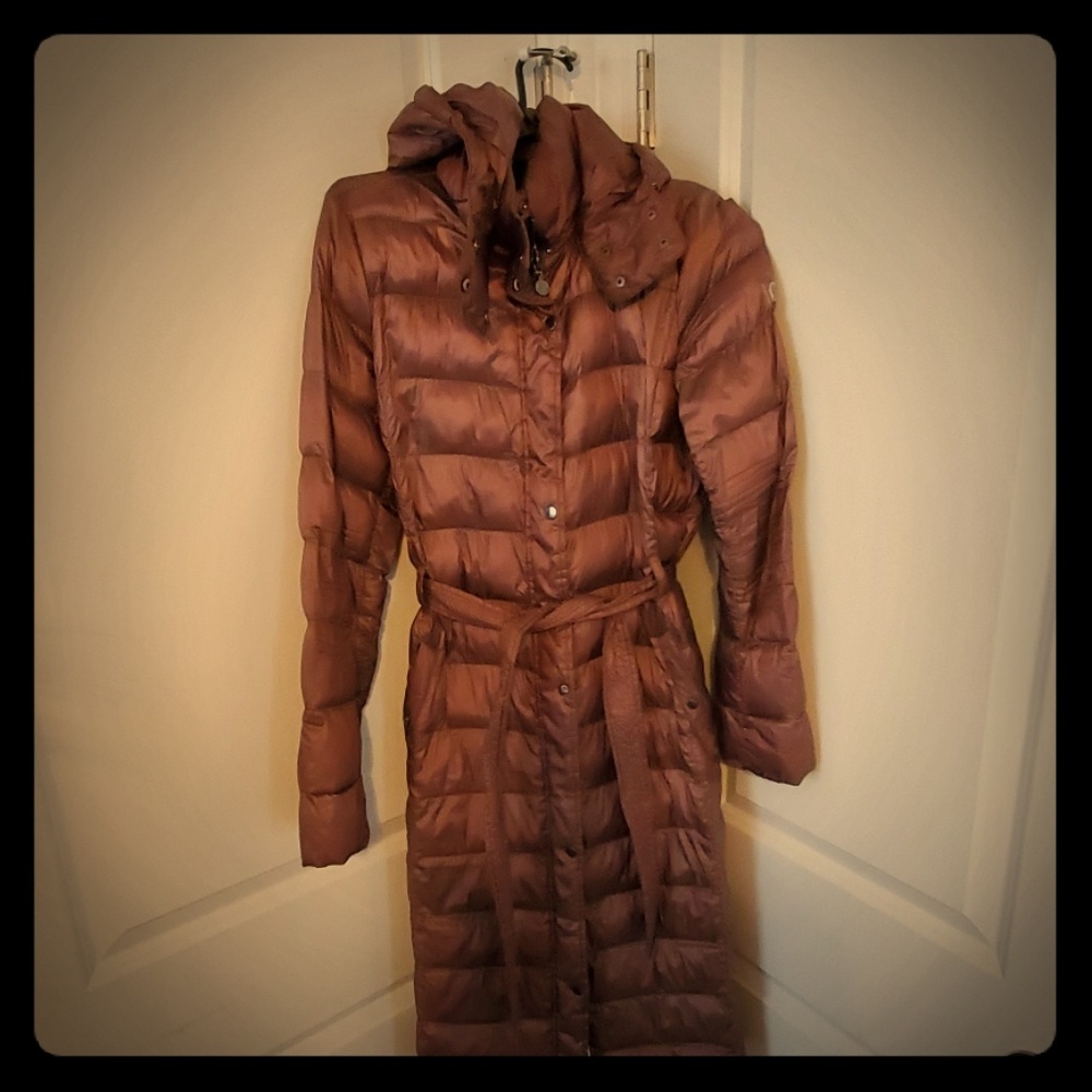 Puffy trenchcoat